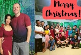 Foreigners First Christmas in the Philippines Filipino Gift Exchange LDR Passport Bro