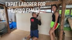 Expat Doing Home Improvement For Filipino Family