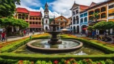Aloguinsan Town Plaza, cebu philippines