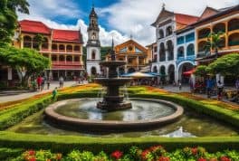 Aloguinsan Town Plaza, cebu philippines