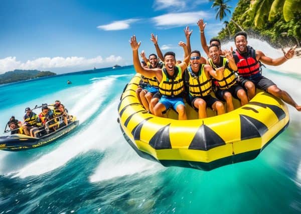 Banana Boat Ride in Boracay