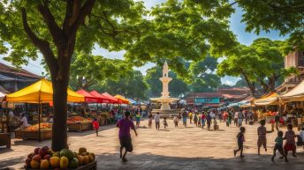 Barili Town Plaza, cebu philippines