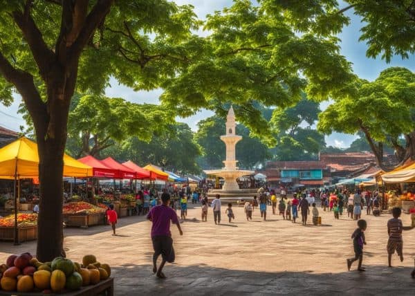 Barili Town Plaza, cebu philippines