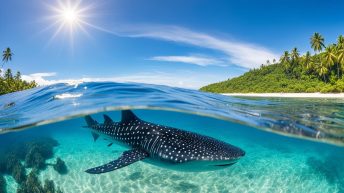 Bohol Whale Shark Interaction with Countryside Tour Whole Day