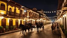 Calle Crisologo at Night, Vigan