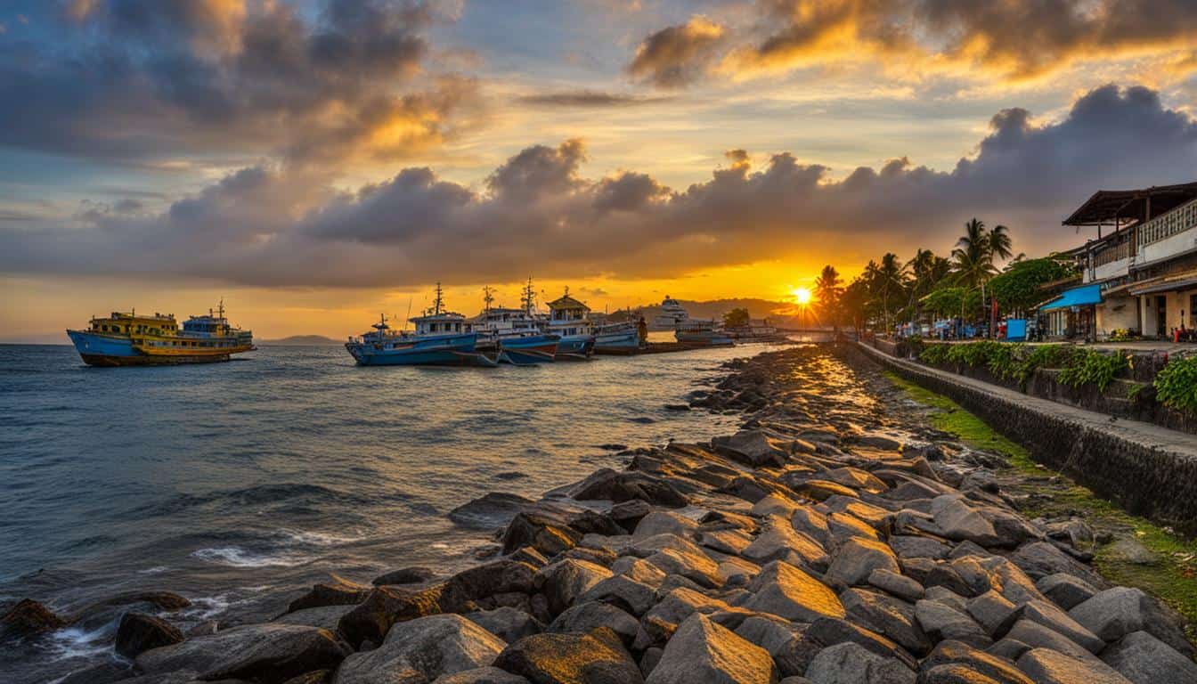 Explore Catbalogan Seawall in Samar, Philippines