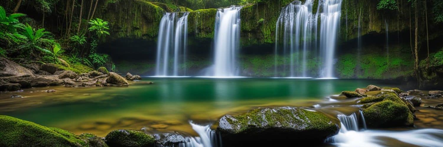 Dimiao Twin Waterfalls, bohol philippines