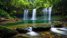 Dimiao Twin Waterfalls, bohol philippines