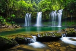 Dimiao Twin Waterfalls, bohol philippines