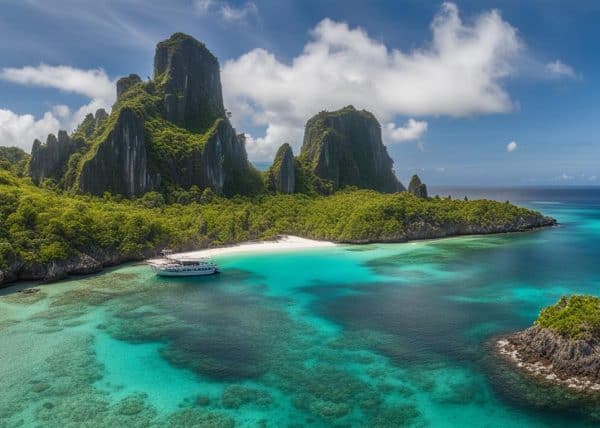 Gibitngil Island in Medellin, cebu philippines