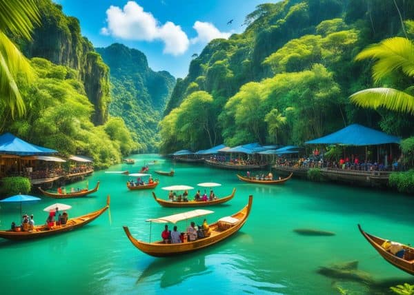 Lunch and River Cruise in Loboc River, bohol philippines