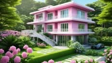 Luzmin BH Pink House