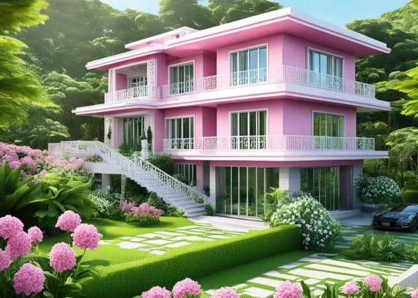 Luzmin BH Pink House