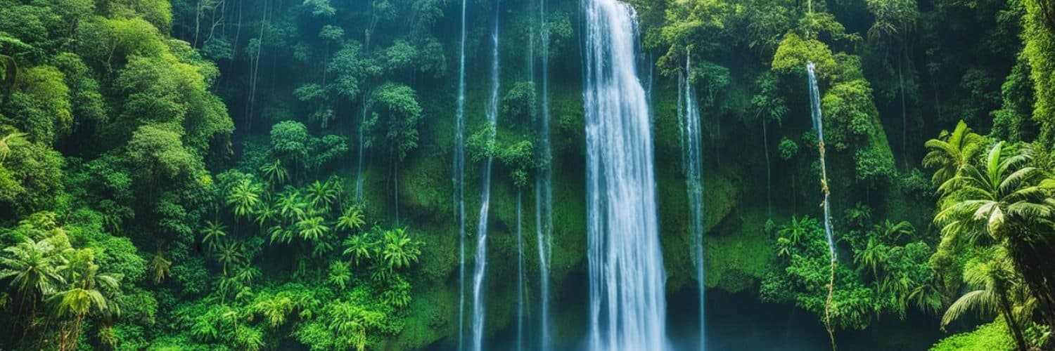 Mantayupan Falls in Barili, cebu philippines