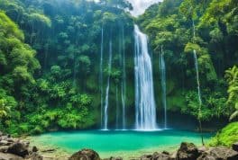 Mantayupan Falls in Barili, cebu philippines