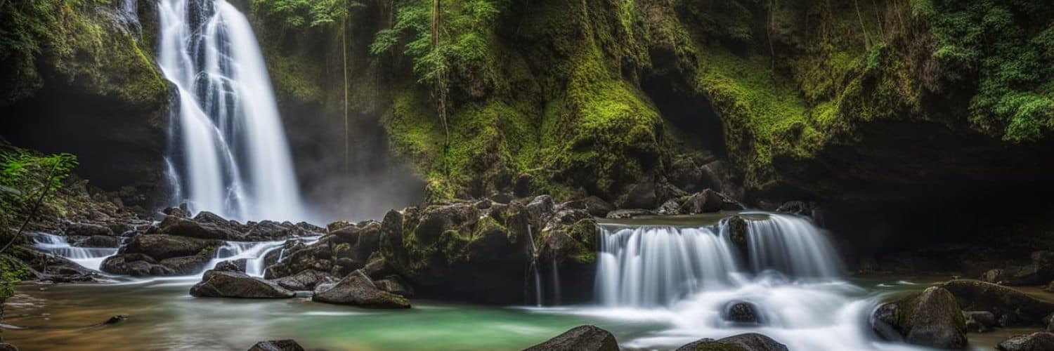 Pahangog Twin Falls and Mystic River, bohol philippines