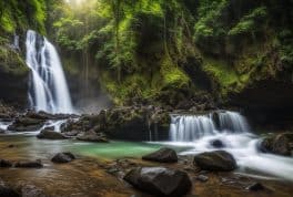 Pahangog Twin Falls and Mystic River, bohol philippines