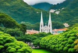 San Sebastian Cathedral Park, Calbayog, samar philippines