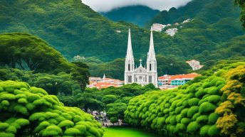 San Sebastian Cathedral Park, Calbayog, samar philippines