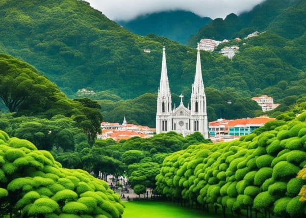 San Sebastian Cathedral Park, Calbayog, samar philippines