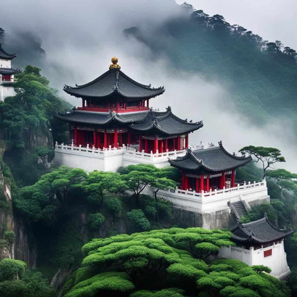 Taoist Temple panoramic views