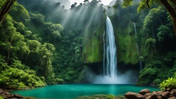 The Secret Waterfall, bohol philippines