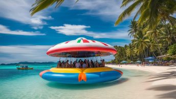 UFO Inflatable Activity in Boracay