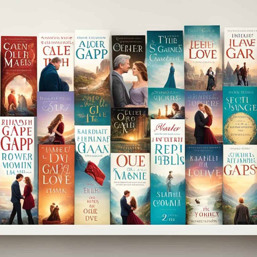 Varieties of Age Gap Romance Books