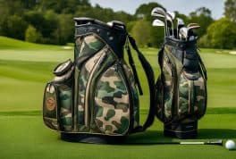 camo golf bag