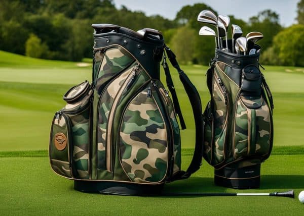 camo golf bag