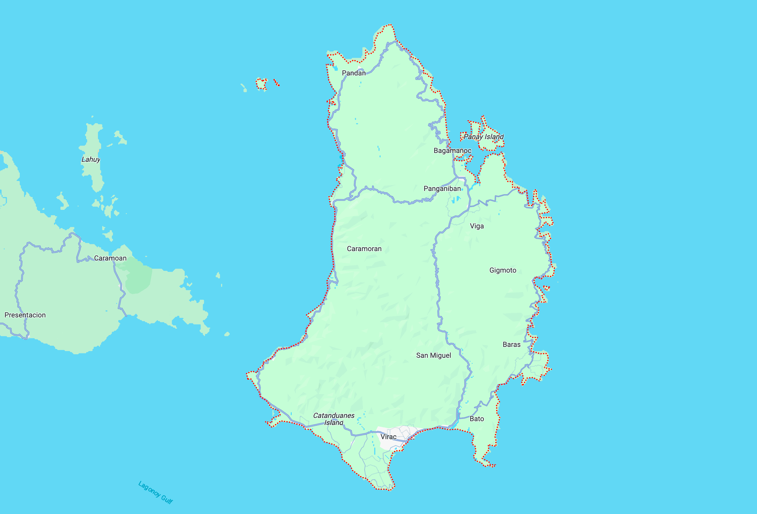 Catanduanes Map