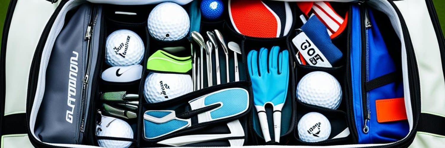 how to organize golf bag