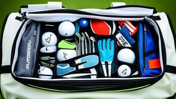 how to organize golf bag
