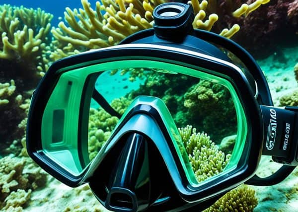 scuba diving mask