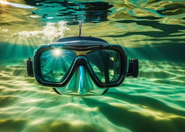 scuba goggles