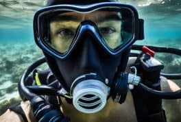 scuba mask