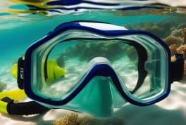 scuba mask and snorkel