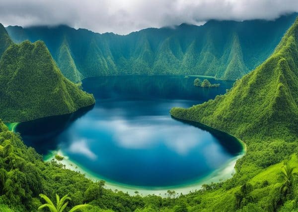 the enchanting beauty of lake holon