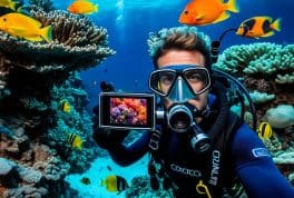 underwater video camera