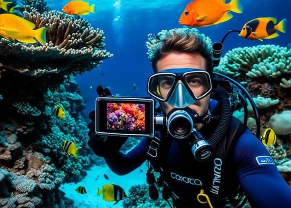 underwater video camera
