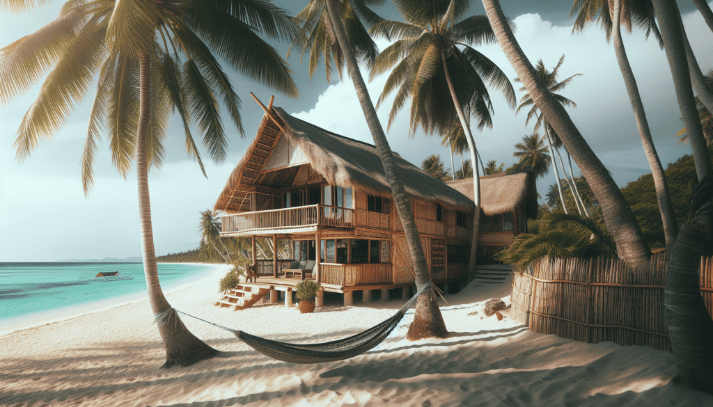 Beachfront vacation home in the Philippines