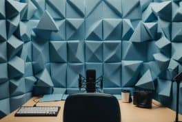 Acoustic Foam for vlogging