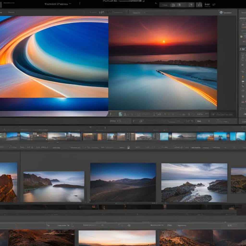 Adobe Lightroom in digital photography software