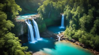 Bakbakan Falls, Palawan Philippines