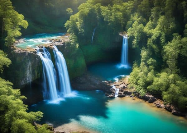 Bakbakan Falls, Palawan Philippines