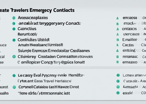Best Travel Emergency Contacts List