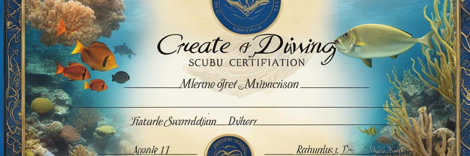 Best Travel Scuba Diving Certification Card