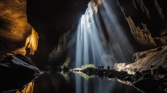 Caving at Langun-Gobingob Cave, samar philippines