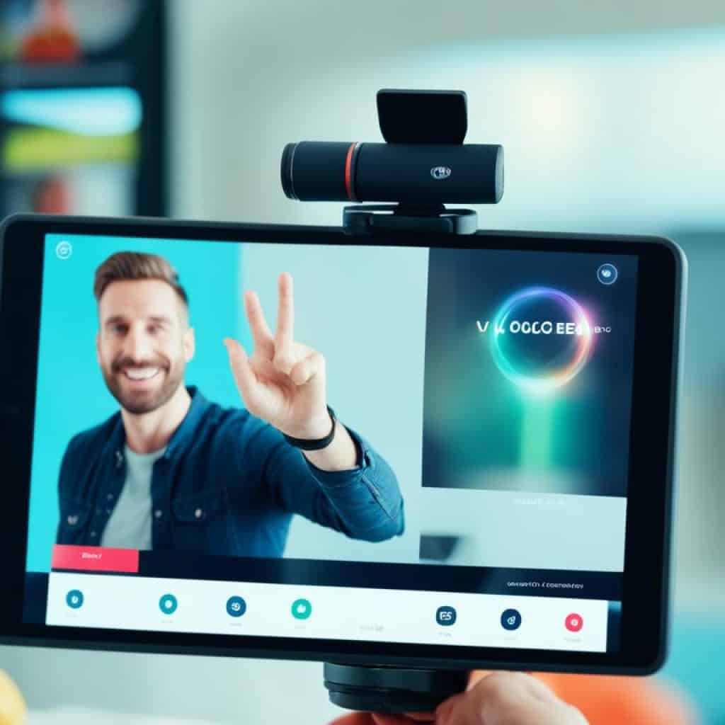 Enhancing Vlogging Experience with Tablet