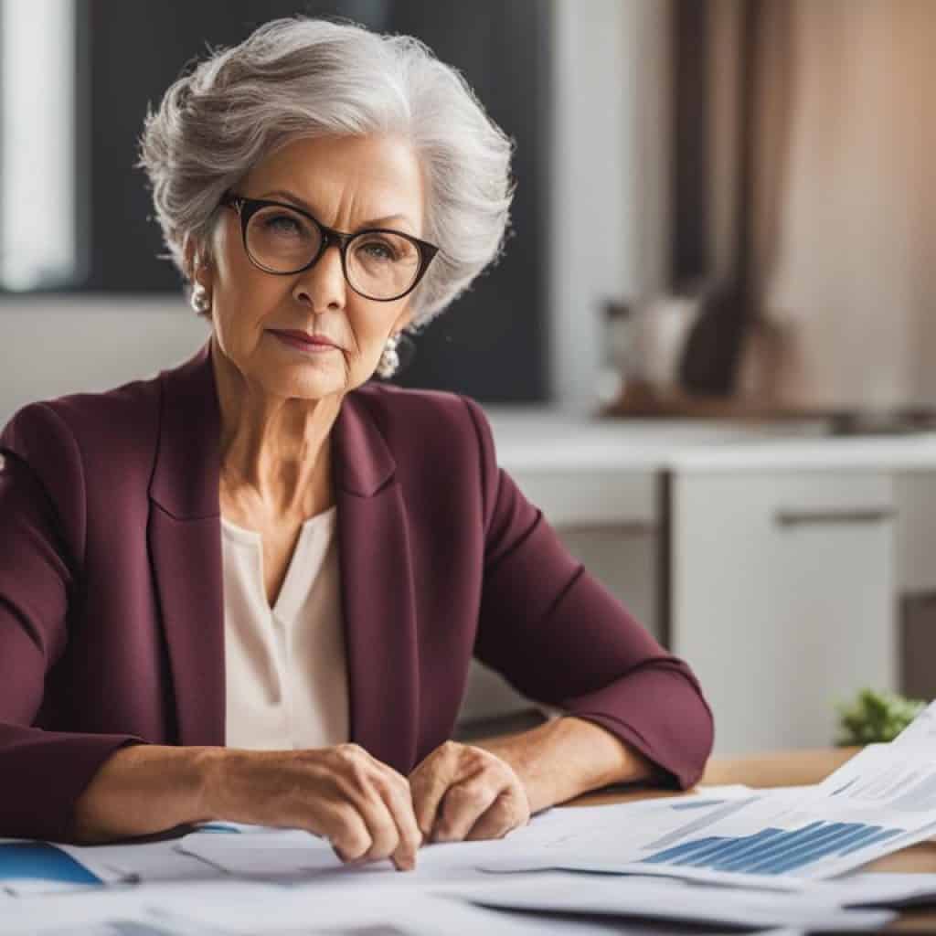Financial planning for women in their 50s